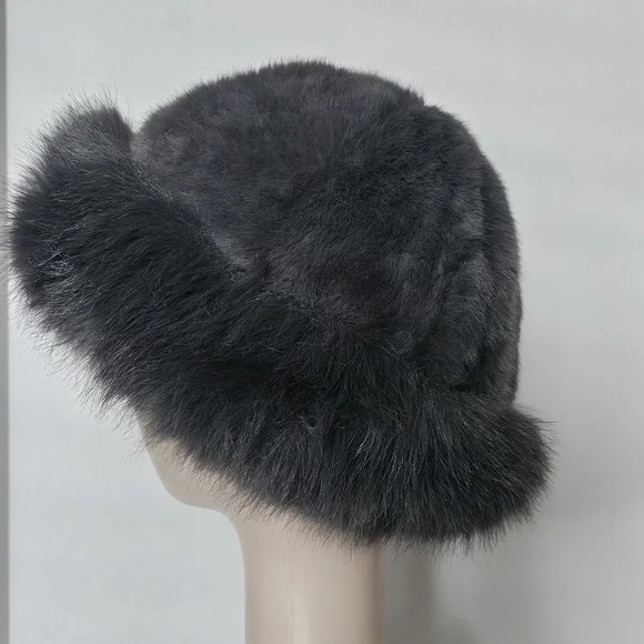 Luxurious Black Beloved Millinery Faux Fur Women